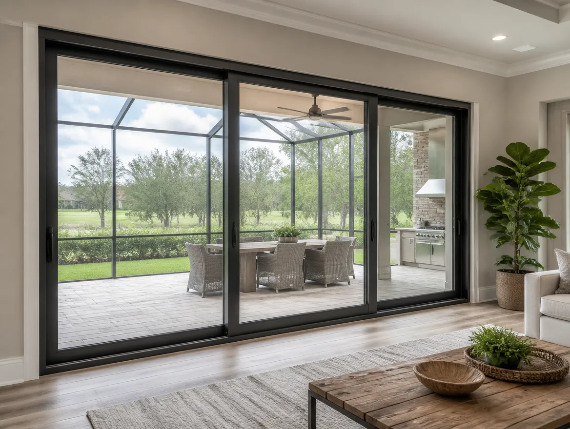 Impact Sliding Door Installation